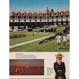 Canada The World Next Door Tourism Seacoast Travel Centerfold Print Ad 1986